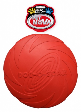 RUB-DISC-RED-22CM